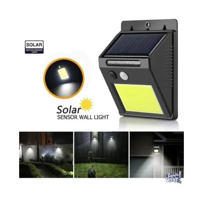 Reflector Led Solar Con Sensor